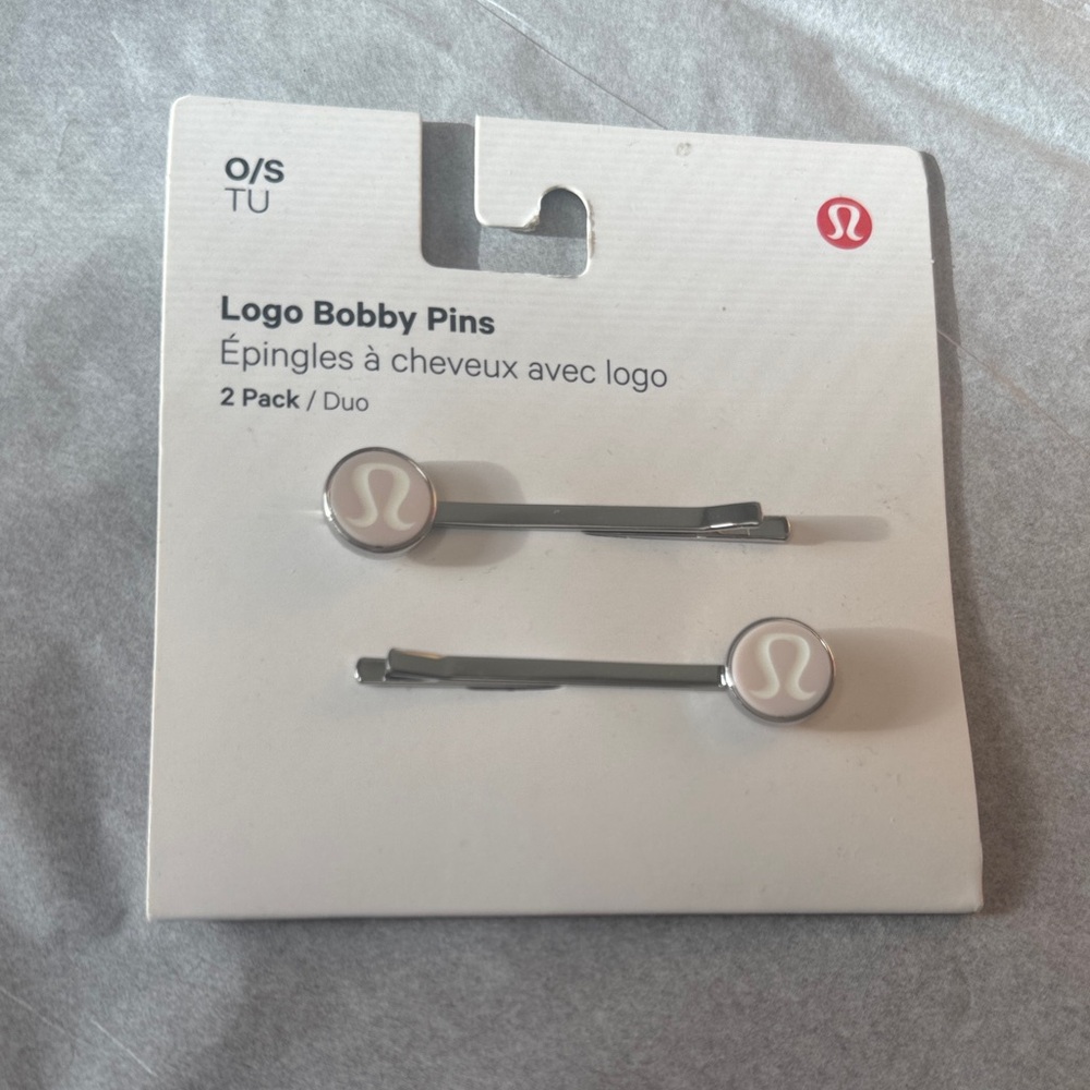 Lululemon Logo Bobby Pins